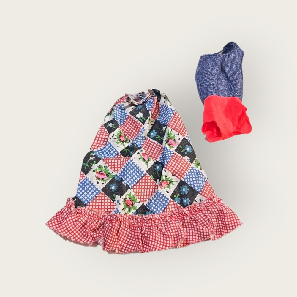 Vtg Busy Barbie outfit